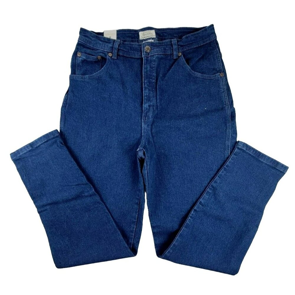 St. Johns Bay Womens Jeans Stretch 5-Pocket Size 12 Average NWT  JH1431
